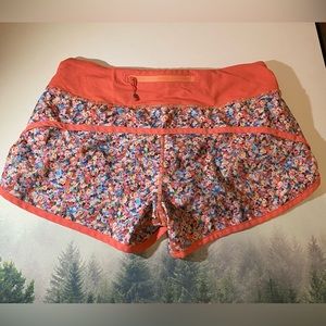 Lululemon speed shorts